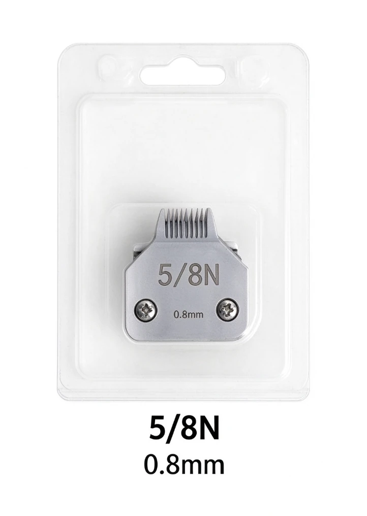 A5 5/8N detachable clipper blade — 0.8 mm